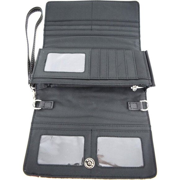 Tooled Leather Laser Cut Western Style Horse Cowgirl Purse Country Totes Women H - Picture 7 of 7